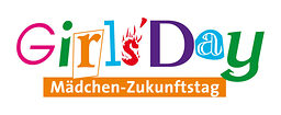 Ausbildungsberufe im Handwerk beim Girls Day kennenlernen, Logo von Girls Day 2021 in bunten Farben gehalten. 