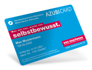Die AzubiCard - Rabattkarte für Auszubildende
