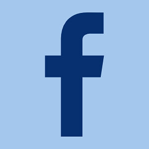 Ansicht des Facebook-Icons in Form eines kleinen f