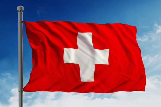 die Fahne der Schweiz 
