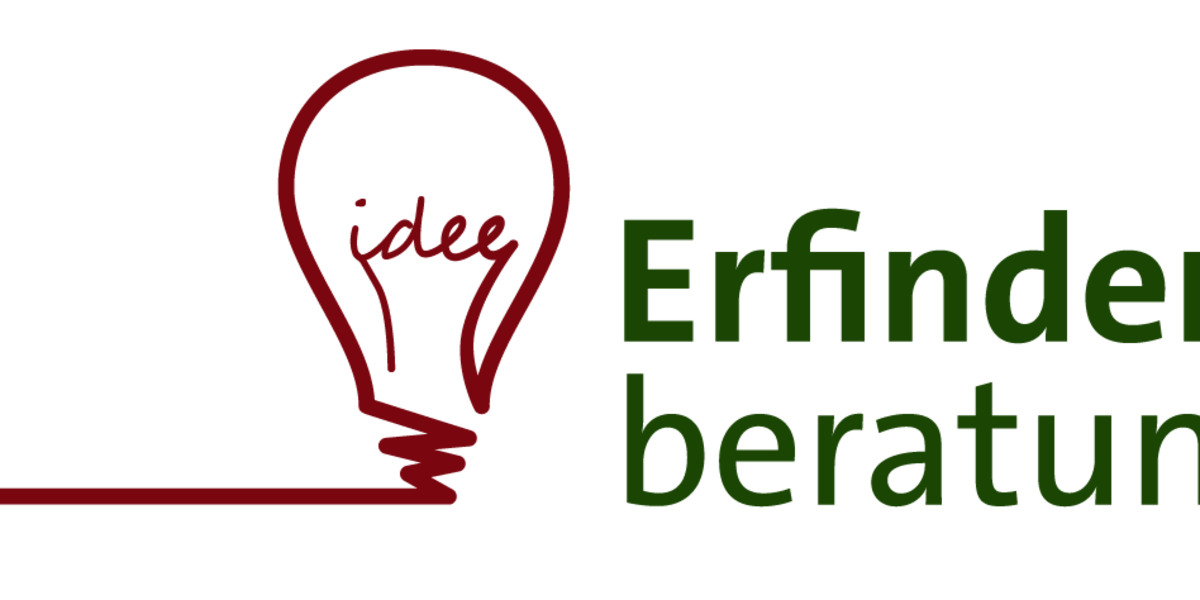 Es ist der Schriftzug Erfinderberatung in grün zu lesen. Es ist der Schriftzug Erfinderberatung in grün zu lesen.