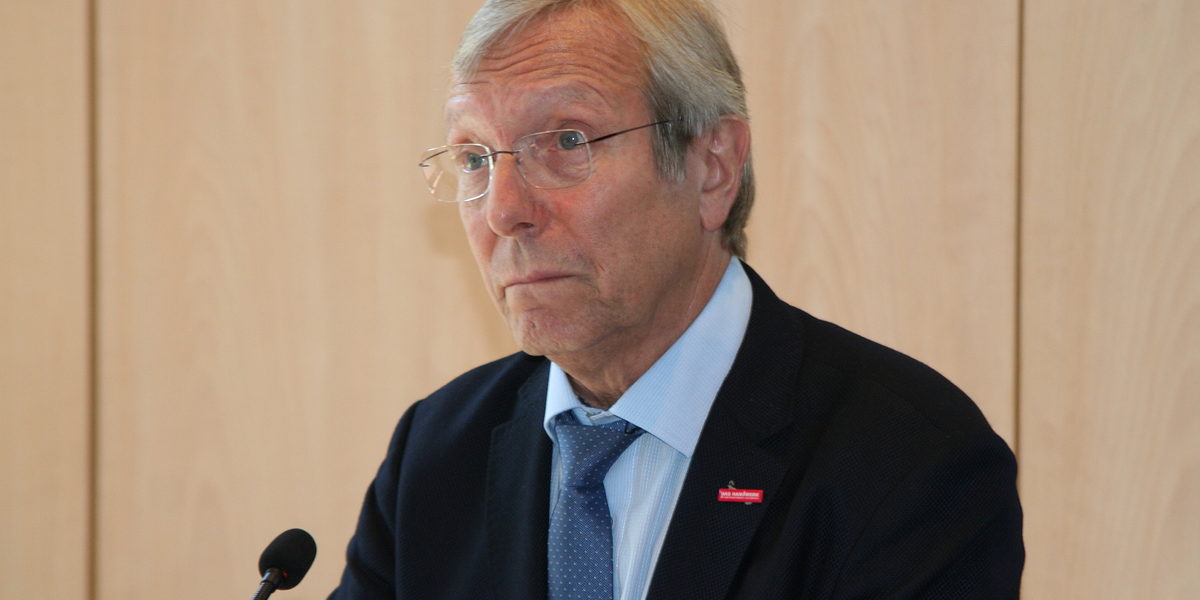 Alois Jöst, Präsident der Handwerkskammer Mannheim Rhein-Neckar-Odenwald Alois Jöst, Jöst, Präsident,