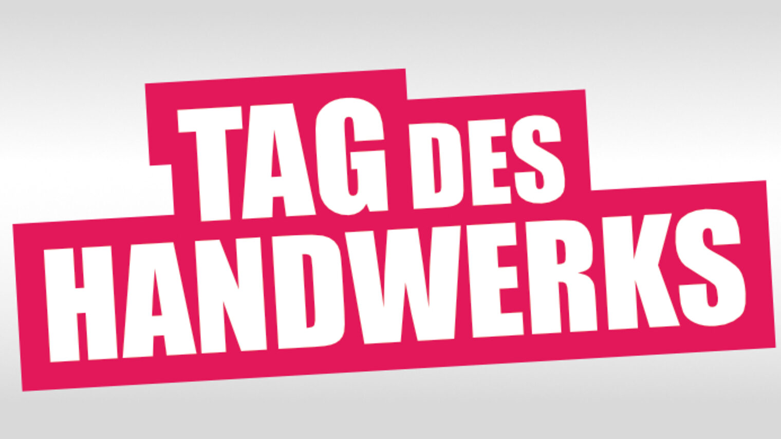 Tag des Handwerks 2019