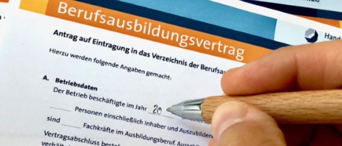 Ausbildungsvertrag Ausbildungsvertrag HWK
