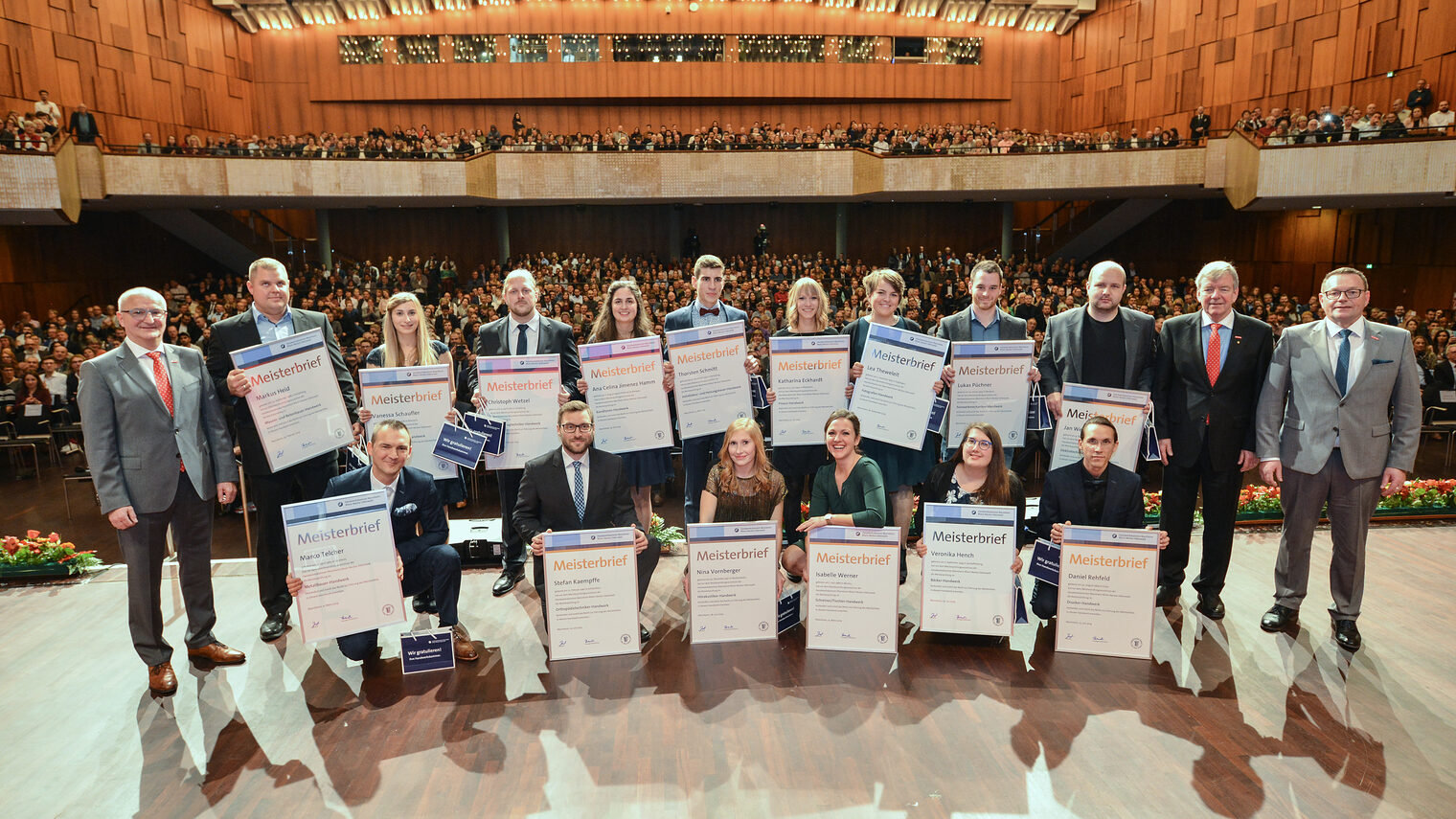 Meisterfeier 2019, Gruppenbild