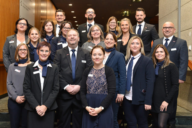 Helferteam der Handwerkskammer Mannheim Rhein-Neckar-Odenwald auf der Meisterfeier 2019