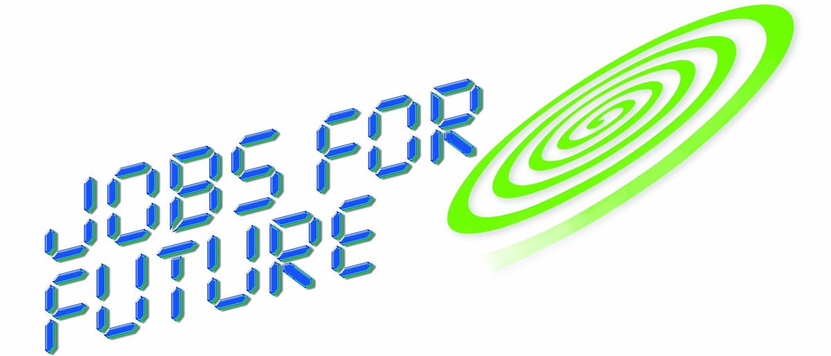 Logo der Ausbildungsmesse "Jobs for Future" in Mannheim. 