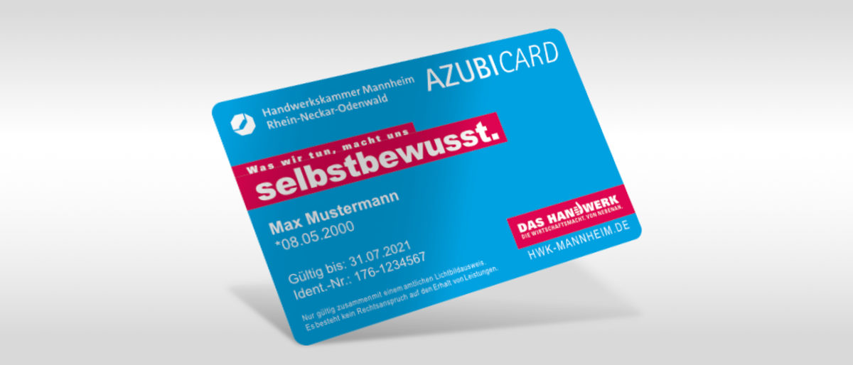 AzubiCard Die Rabattkarte für Auszubildende