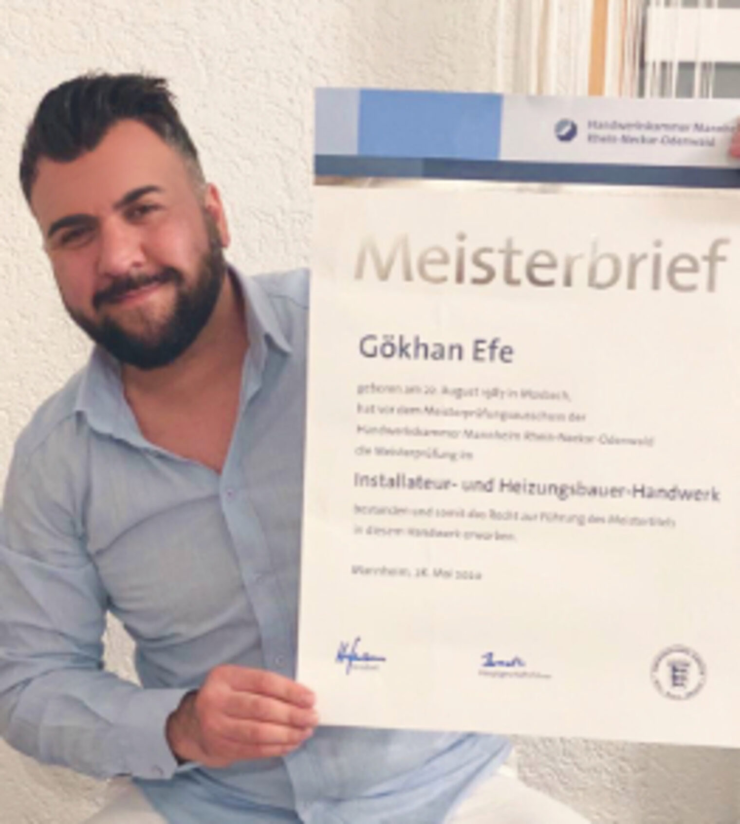 Installateur- und Heizungsbauermeister - Efe, Gökhan