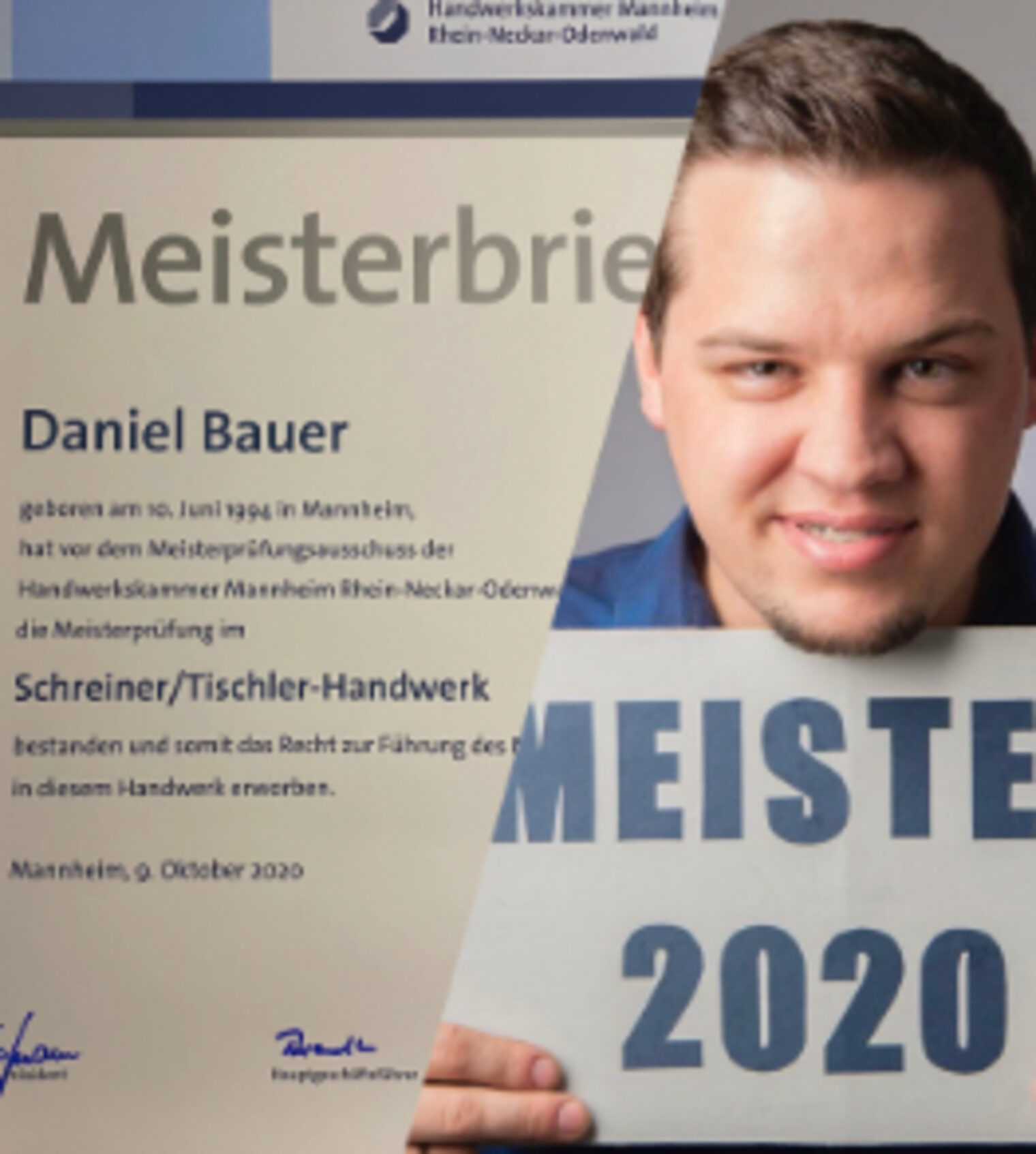 Tischlermeisrer - Bauer, Daniel