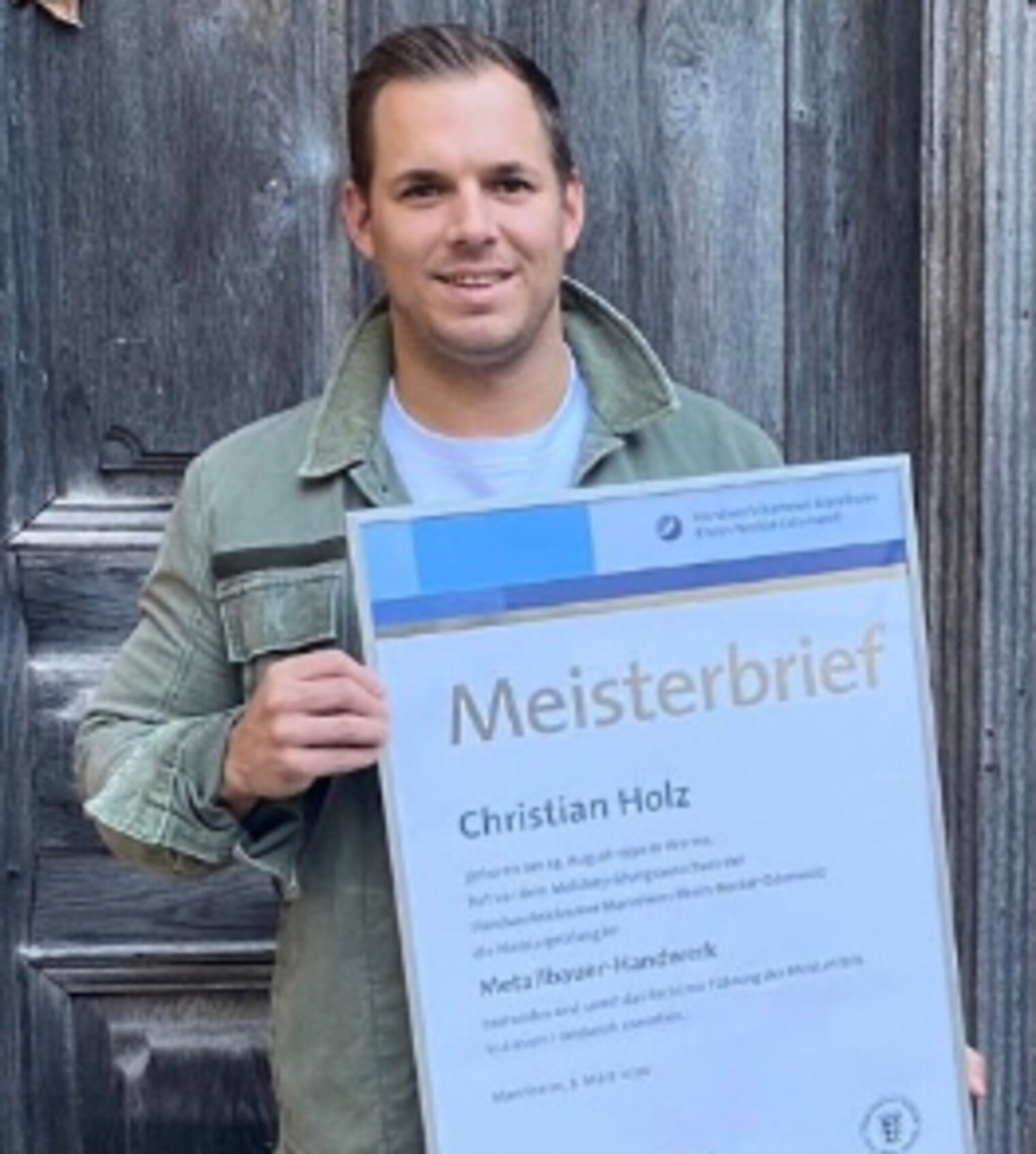 Metallbauermeister - Holz, Christian