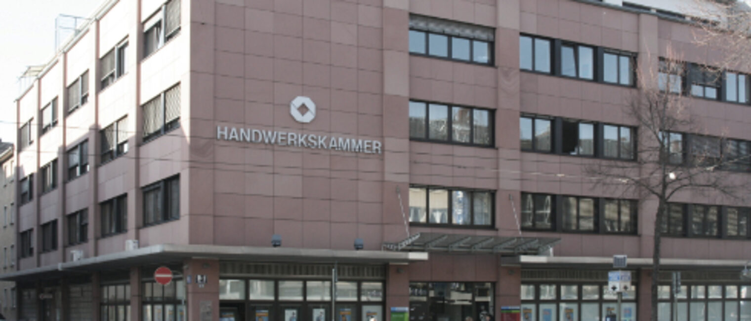 Gebäude der Handwerkskammer Mannheim Rhein-Neckar-Odenwald