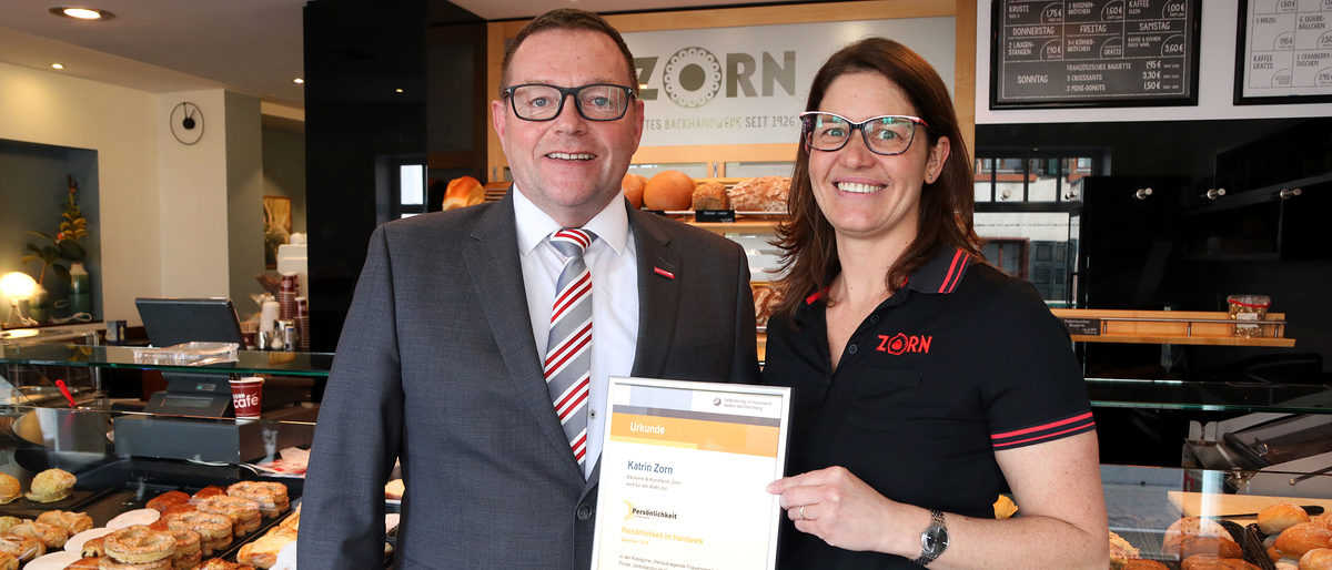 © Handwerkskammer Mannheim Persönlichkeit im Handwerk Frau Zorn