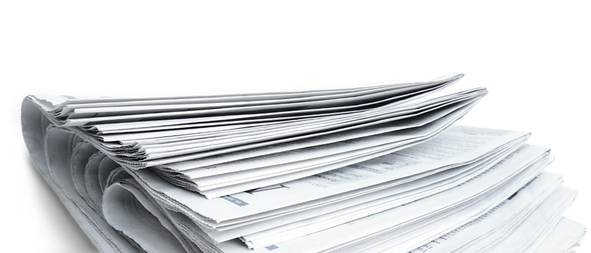 Zeitungsstapel Zeitungsstapel