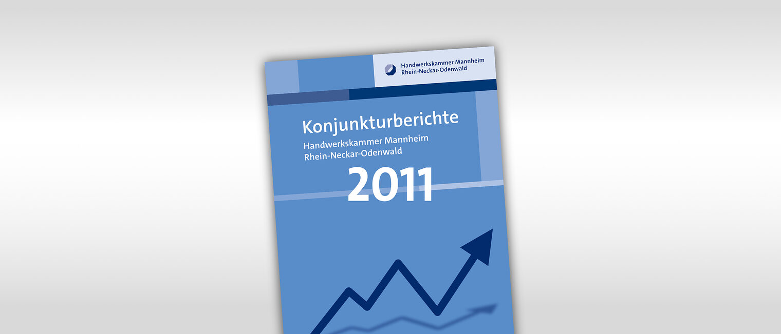 Titelmotiv Konjunkturbericht plus Jahreszahl 2011