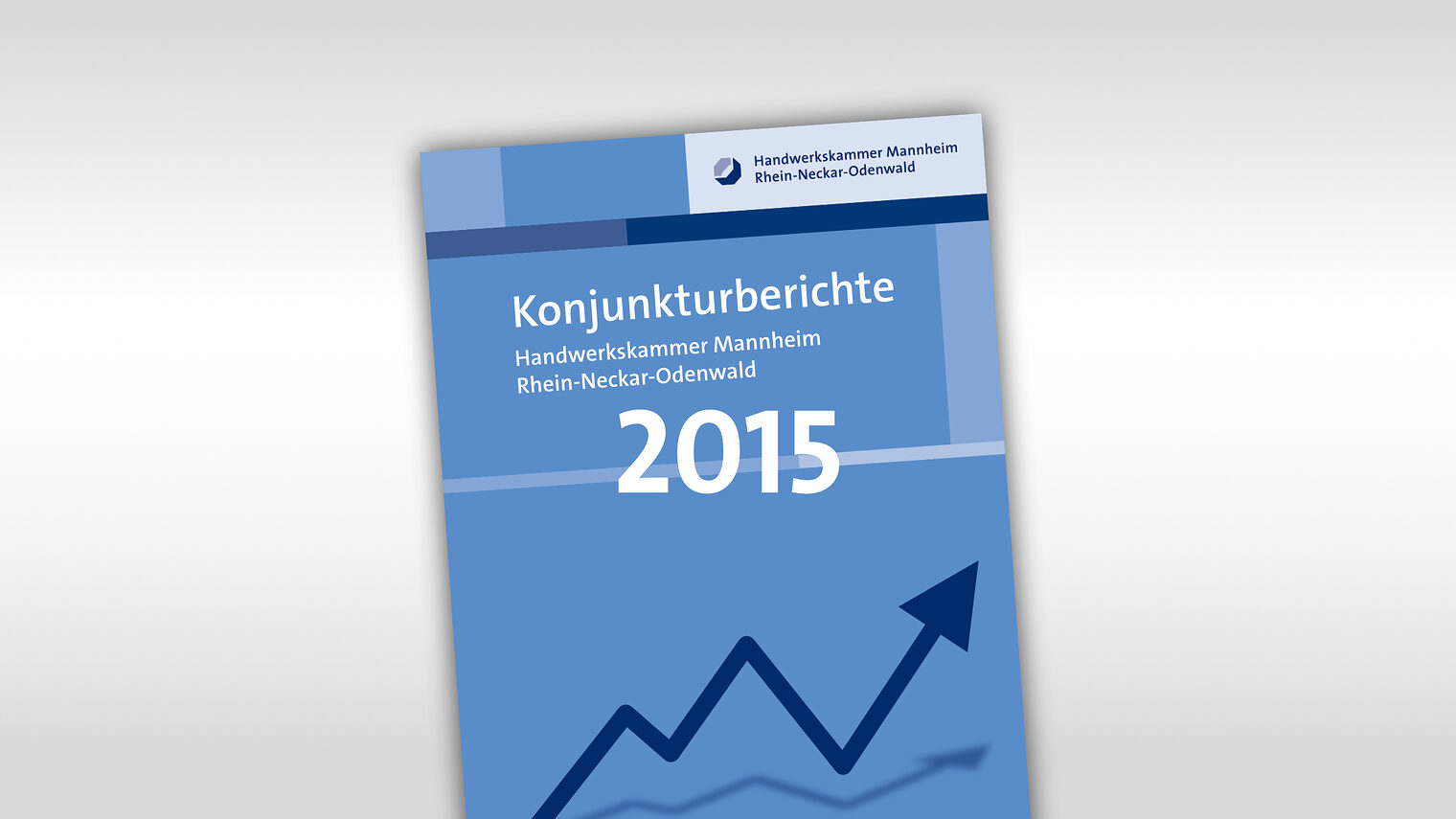 Titelmotiv Konjunkturbericht plus Jahreszahl 2015