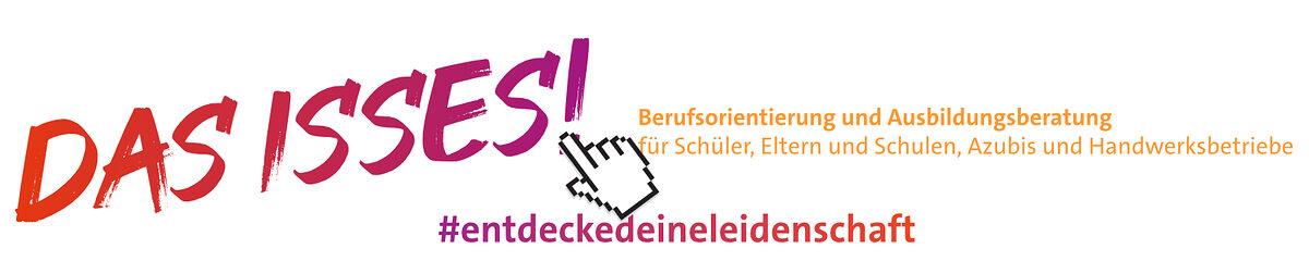 Banner zur Kampagne Das isses mit dem Slogan Entdecke Deine Leidenschaft.