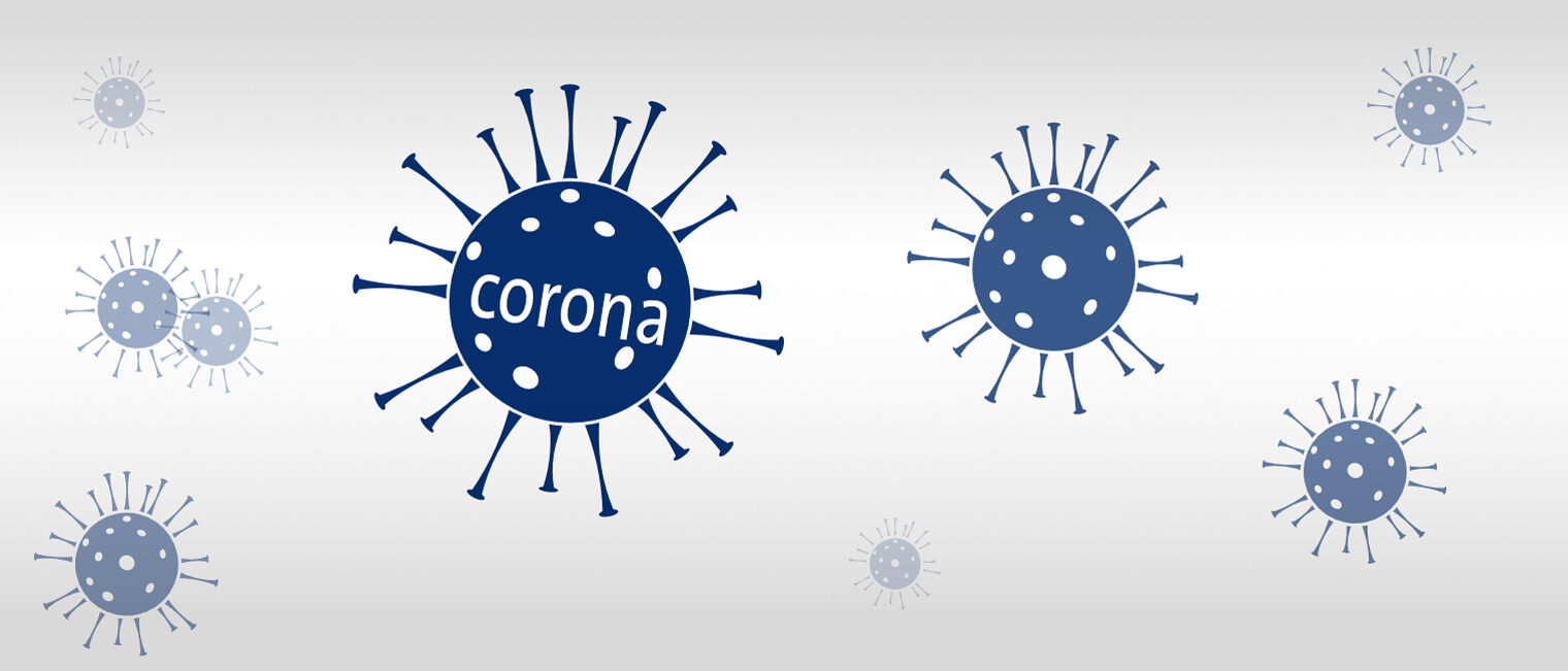 Corona-Infos-2023 Im Raum schwirrende Viren