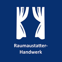 Gardinen als Icon für das Raumausstatter-Handwerk. Über diese Kachel gelangen Sie zur Informationsseite für das Raumausstatter-Handwerk. 