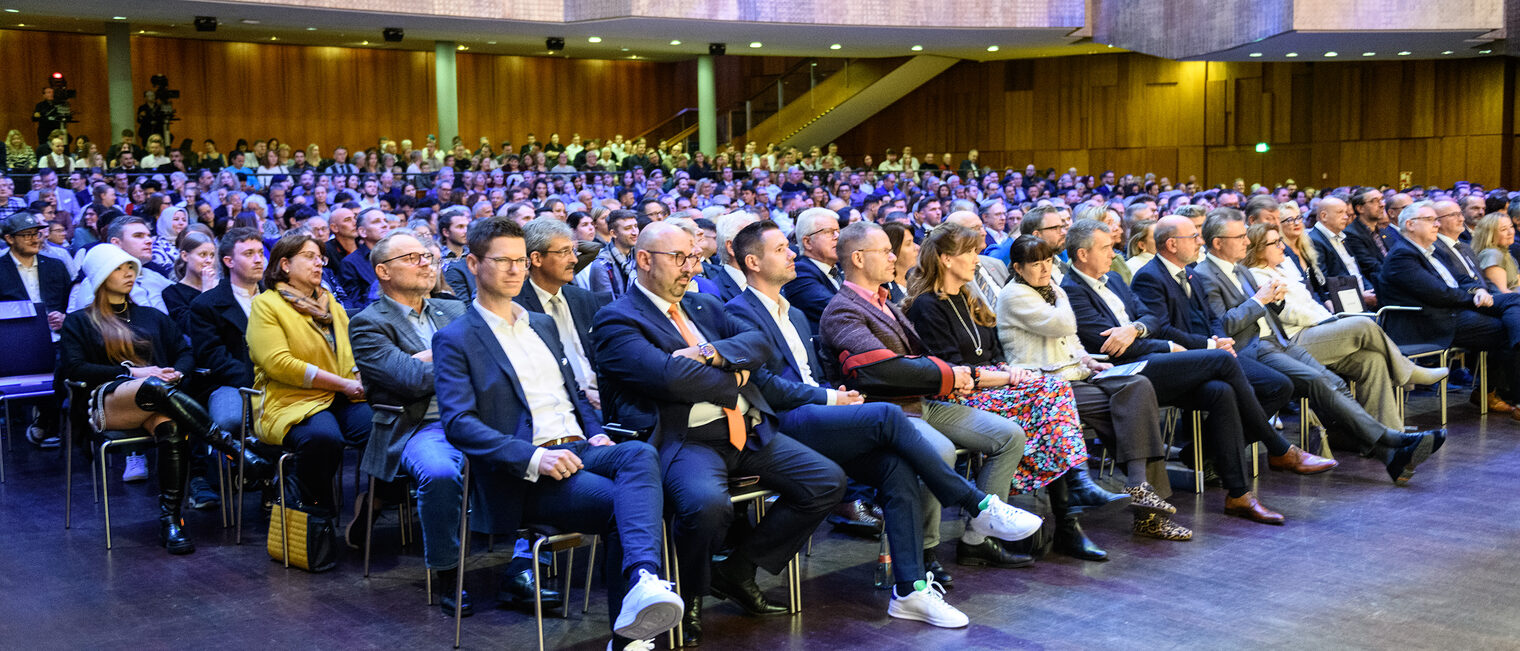 Das Publikum der Meisterfeier 2024 im Mannheimer Rosengarten