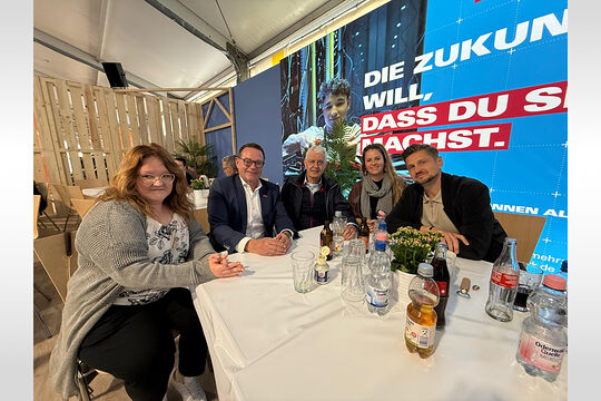 Vorsitzende der Meisterprüfungsausschüsse der Handwerkskammer Mannheim beraten über aktuelle Aufgaben auf dem Mannheimer Maimarkt