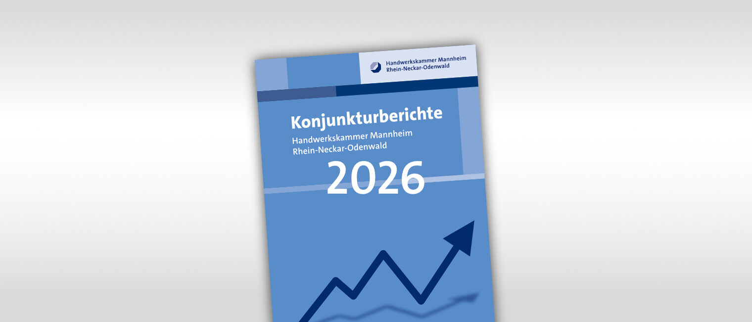 Titelmotiv Konjunkturbericht plus Jahreszahl 2026