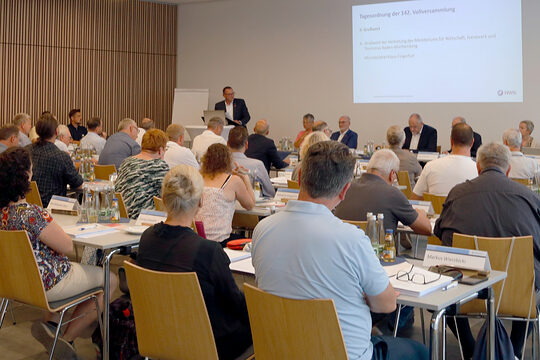 Das oberste Gremium der Handwerkskammer Mannheim Rhein-Neckar-Odenwald kam zu seiner 142. Sitzung zusammen. 
